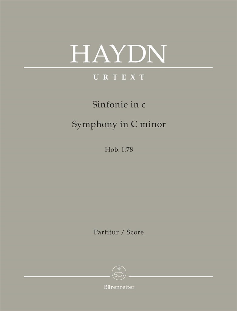 Symphony in C minor No. 78 Hob. I:78